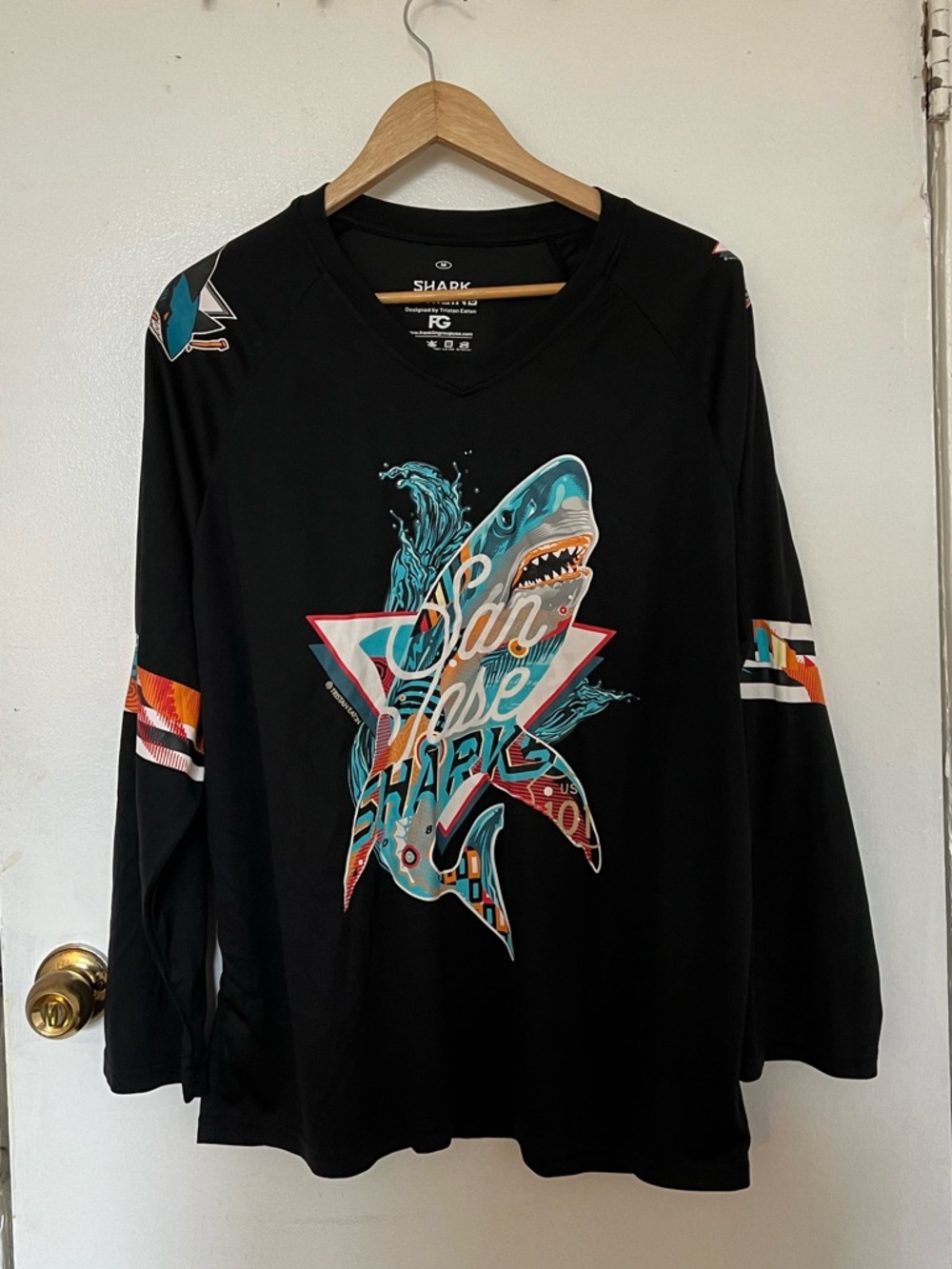 Tristan Eaton San Jose Sharks Hockey Jersey